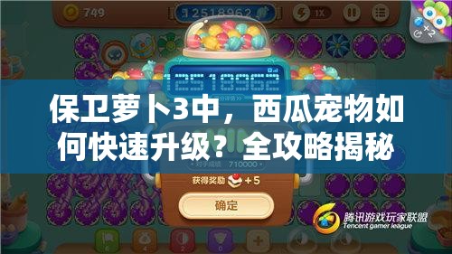 保卫萝卜3中，西瓜宠物如何快速升级？全攻略揭秘悬念！