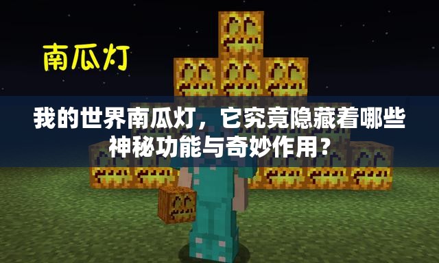我的世界南瓜灯，它究竟隐藏着哪些神秘功能与奇妙作用？