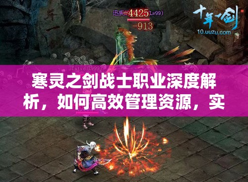 寒灵之剑战士职业深度解析，如何高效管理资源，实现价值最大化？