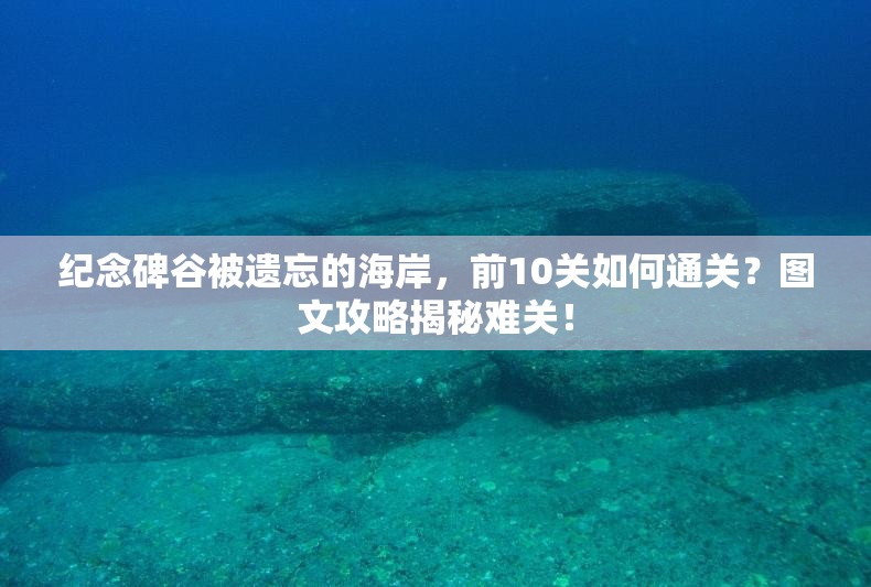 纪念碑谷被遗忘的海岸，前10关如何通关？图文攻略揭秘难关！