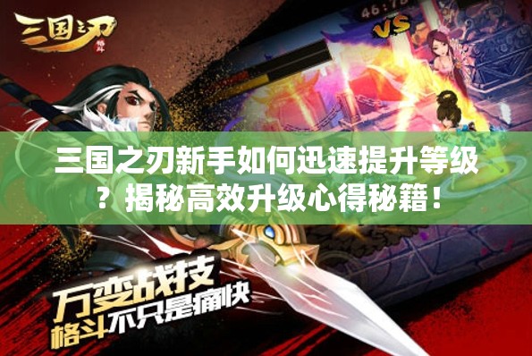 三国之刃新手如何迅速提升等级？揭秘高效升级心得秘籍！