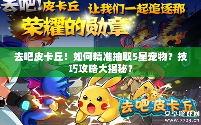 去吧皮卡丘！如何精准抽取5星宠物？技巧攻略大揭秘？