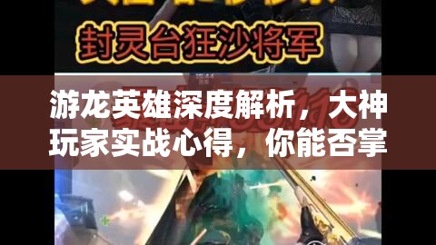 游龙英雄深度解析，大神玩家实战心得，你能否掌握制胜秘诀？