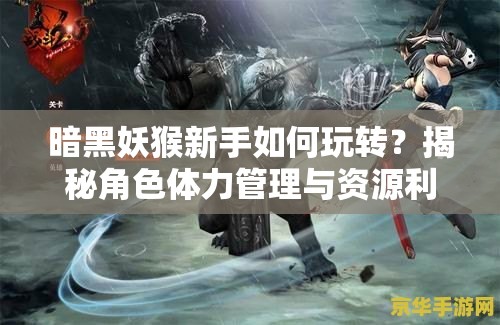 暗黑妖猴新手如何玩转？揭秘角色体力管理与资源利用的艺术
