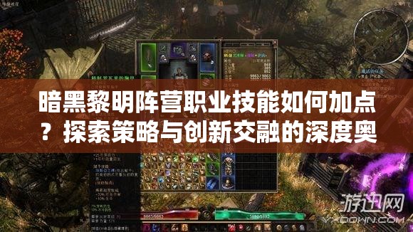 暗黑黎明阵营职业技能如何加点？探索策略与创新交融的深度奥秘