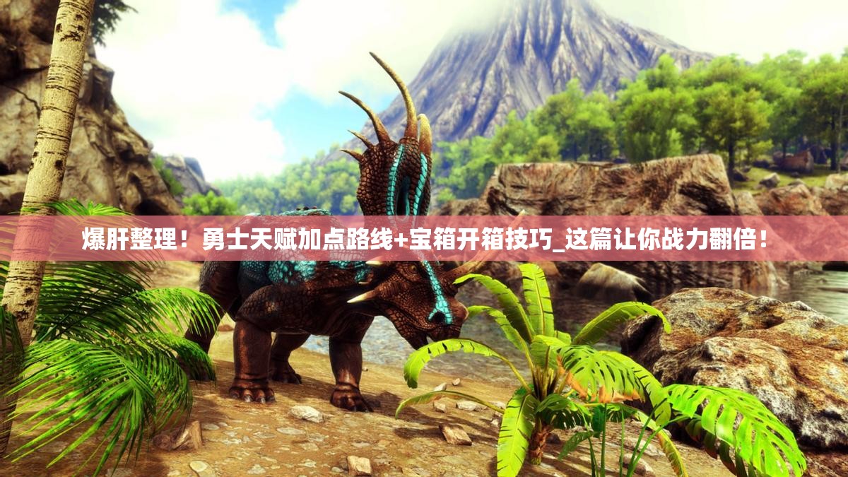 爆肝整理！勇士天赋加点路线+宝箱开箱技巧_这篇让你战力翻倍！