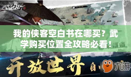 我的侠客空白书在哪买？武学购买位置全攻略必看！